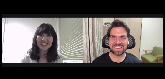 Ishida Yuko様とアーサーのインタビュー動画
